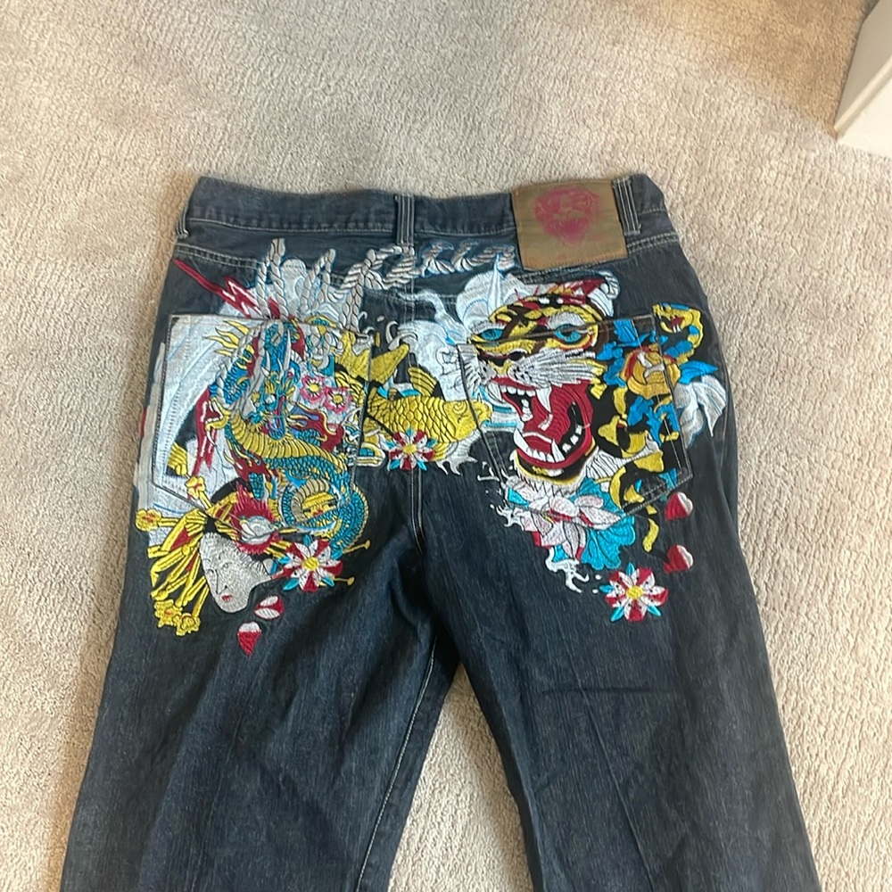 ED Hardy 38W Japan Jeans
